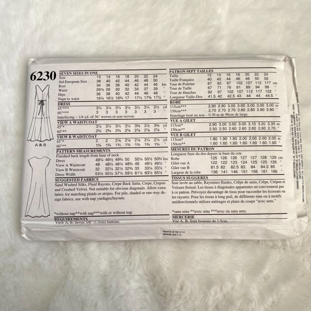 3 New Look Sewing Patterns - Picture 5 of 7
